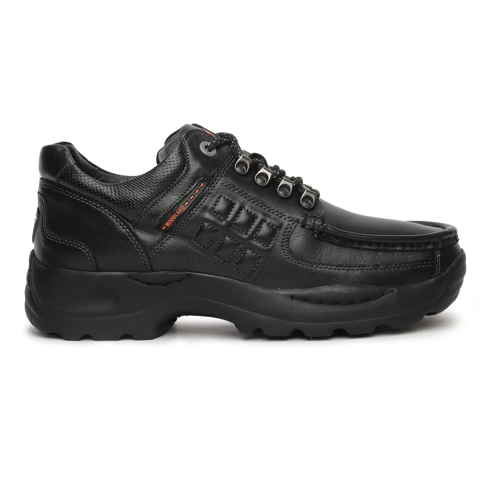 Black casual shoes for Men