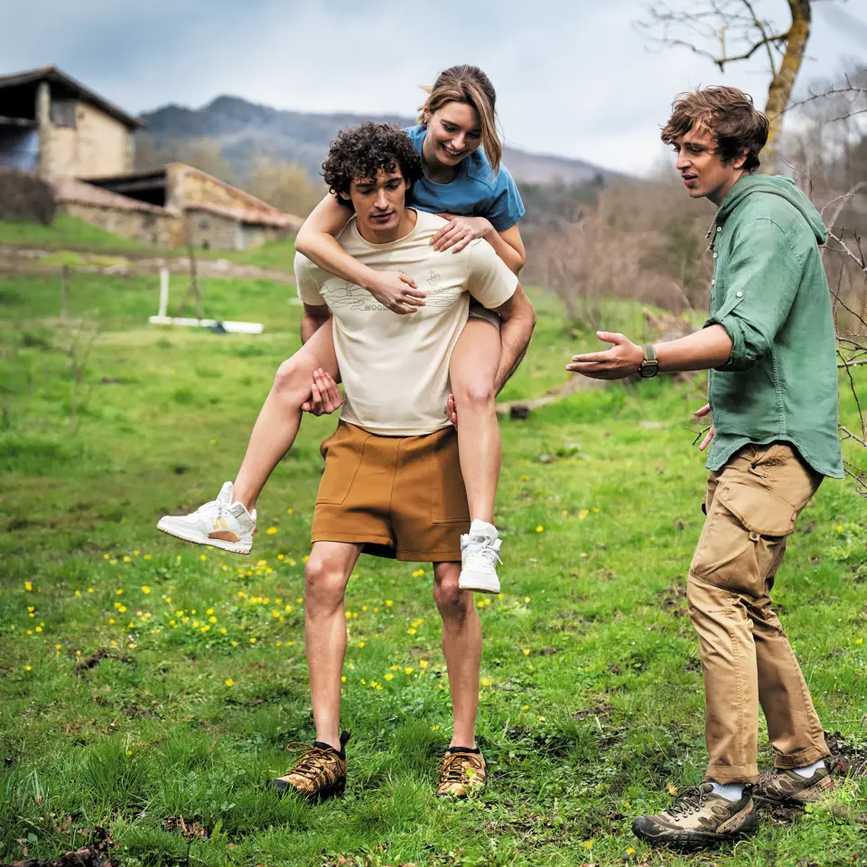 People hiking